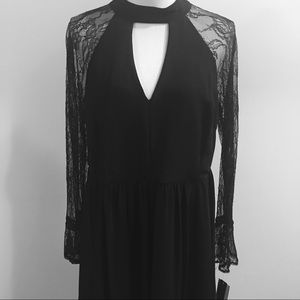 🆕 MY MICHELLE black dress (sz 14 juniors plus)